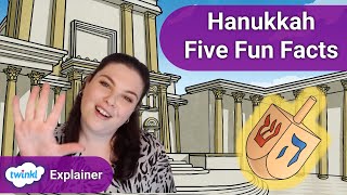 Fun Facts about Hanukkah  Hanukkah for Kids [upl. by Sadnac]