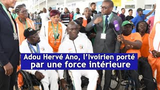 Adou Hervé Ano l’Ivoirien porté par une force intérieure  DRM News Français [upl. by Zulch795]