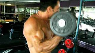 jeanmarie castaing bootcamp64 curl biceps AVI [upl. by Miarfe]