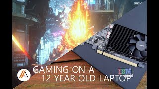 Modern Gaming on a Laptop From 2006 Using the Lenovo Thinkpad 250310U Advanced Dock [upl. by Hars]