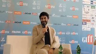 Lino Guanciale a Giffoni sul Conte di Montecristo e sul ritorno sul set con Gabriella Pession [upl. by Hsekin]