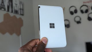 Microsoft Surface Duo  Is it REALLY worth it in 2022 [upl. by Nobell]