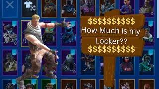 How EXPENSIVE is my FORTNITE ACCOUNT [upl. by Zucker]