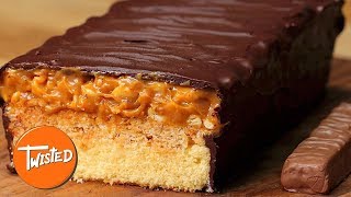 How To Make A Giant Candy Bar Cake  Chocolate Cake Recipes  Giant Cake Ideas  Twisted [upl. by Enomar]