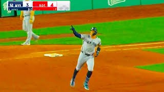 Aaron Judge 470 ft 3 Run Home Run  New York Yankees vs Boston Red Sox  2024 MLB Highlights [upl. by Aneema]