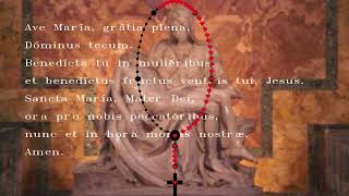 The Holy Rosary in Latin Sanctum Rosarium [upl. by Oisangi]