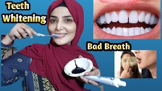 GET WHITE TEETH FAST At Home Without Bad Breath  Guaranteed Results  Dental care at home [upl. by Van]