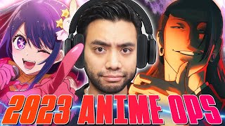 Ranking The BEST Anime Openings of 2023 [upl. by Tneciv286]