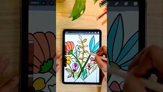 Colour drop in procreate using the reference layer colourdrop procreatetips digitalcolouring [upl. by Pickering]