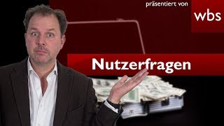 Millionenbetrag falsch auf meinem Konto  Muss ich alles zurückzahlen  Nutzerfragen Solmecke [upl. by Yrakaz598]