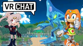 START OF A NEW QUESTSailor Peace Meets Chaos at the Master Emerald Shrine ft Tikal  VRChat [upl. by Adnawuj]