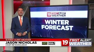 19 First Alert Winter Forecast  Northeast Ohio  FULL BROADCAST [upl. by Anaiuq]