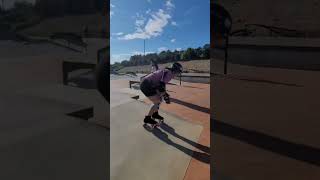 Clockwork ledge drop for Powder Springs Skater elleseven movementcoach skate geogia shorts 2024 [upl. by Evey225]