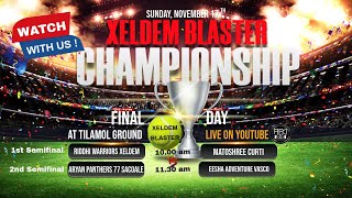 🔴LIVE  Final Day  All Goa Panchayat Municipality Level Cricket Tournament  Xeldem Blasters [upl. by Anelahs340]