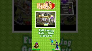 Full Rampasan 5500000 28 supercell clashofclans coc cocshorts clasher cocindonesia [upl. by Rebecca]