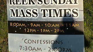 Mass and confessions times Reek Sunday 2024 [upl. by Namwen]