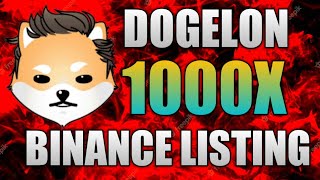 DOGELON MARS PRICE PREDICTION 2024  BINANCE LISTING NEXT  1000X SOON 🚀🚀🚀 [upl. by Nameloc]