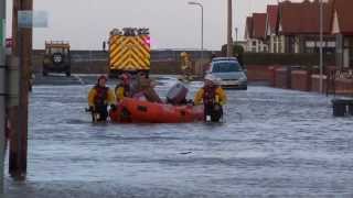 Rhyl Flooding 5 TH Dec 2013 [upl. by Halvaard]