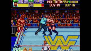 WWF Wrestlefest M A M E Gameplay [upl. by Naraa]