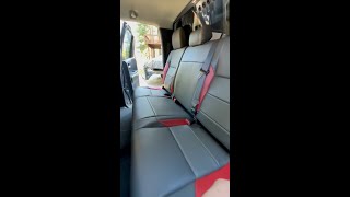 Katzkin Custom 2014 Toyota Tundra Leather Seats toyotatundra [upl. by Enileqcaj]