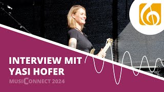 Yasi Hofer im Interview  MusiConnect 2024 [upl. by Marrilee930]