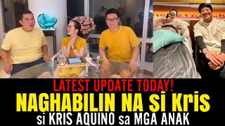 Kris Aquino Latest Update April 112024  Kris Naghabilin na sa mga anak [upl. by Nylrem303]