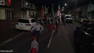 Shankill SOU No1  Dunmurry Protestant Boys Parade  200924 4K [upl. by Anoynek]