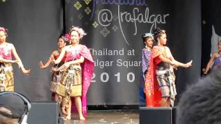 Thai Dances  Fawn Ngiew  Scarf Dance 01 [upl. by Esoj]