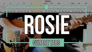 Rosie  Francis Cabrel  Guitare Tabs [upl. by Aihsak]