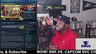 WOW SNK VS CAPCOM SVC CHAOS RERELEASED TODAY [upl. by Asenaj514]