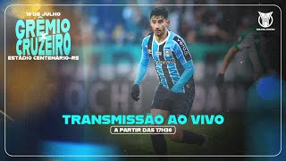 TRANSMISSÃO AO VIVO  GRÊMIO x CRUZEIRO CAMPEONATO BRASILEIRO 2024 [upl. by Hungarian]