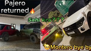 Montero भी बेच दी और ghar ले आया अपनी जान PAJERO को😍 kesa laga SURPRISE फिर😎। [upl. by Linder]