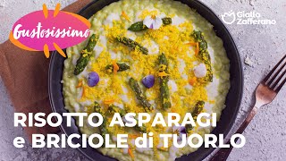 RISOTTO alla CREMA di ASPARAGI e BRICIOLE di TUORLOBENTORNATA PRIMAVERA🌸🌻🌷🌼 [upl. by Yarezed381]