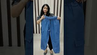 Jogger Jeans for WomenRs 690 only at Latha TexWhatsap 9496338587 joggers ladiesjeans casualwear [upl. by Bonn]