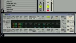 Whoosh effect with Analog on Ableton live [upl. by Annwahsal662]