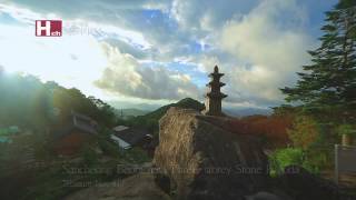 TV ZONE A heavenly pagoda over the clouds Sancheong Beobgyesa Threestorey Stone Pagoda [upl. by Dachia]