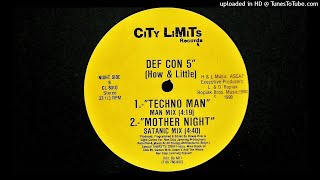 DEFCON 5quot HOW amp LITTLE TECHNO MAN 1990 [upl. by Nolyat]