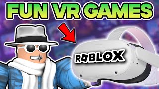 Top 10 BEST Roblox VR Games 2023 [upl. by Tomaso]