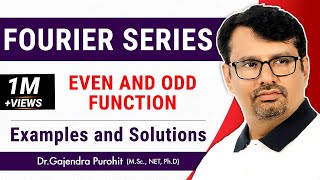 Fourier Series examples and solutions for Even and Odd Function [upl. by Oremo]