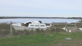 Bill aiming to tackle abandoned boats passes in NC Senate [upl. by Laehplar]