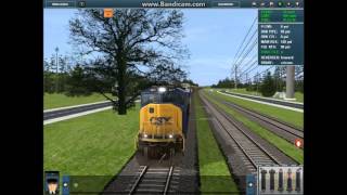 Trainz 12 railfanning on the CSX metro sub [upl. by Acinor310]