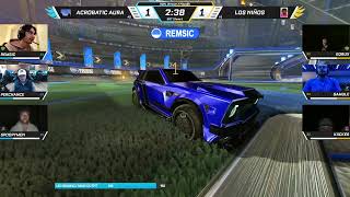 DCRL PLAYOFFS  DIV A  ACROBATIC AURA VS LOS NINOS [upl. by Llenahs]