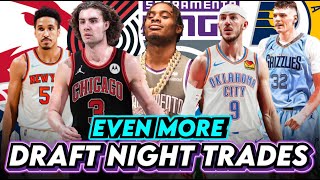 POTENTIAL 2024 NBA DRAFT NIGHT TRADES  Alex Caruso and Josh Giddey trade shake up Thunder and Bulls [upl. by Llenyl]