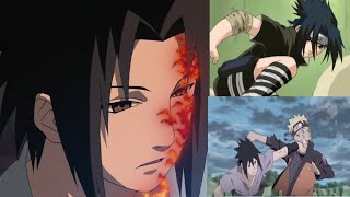 SASUKE UCHIHA  Taijutsu Skills [upl. by Bagger]