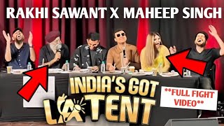 Indias Got Latent Episode  rakhi sawant and maheep singh  samay raina [upl. by Lamar224]