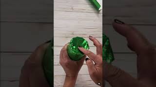 How to wrap cylindrical gifts  gift wrapping hacks for the holidays cr lenniamc [upl. by Xanthe]