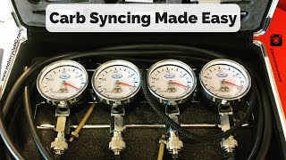 Carb Syncing How to Fine Tune Your Carburetors [upl. by Nelson]