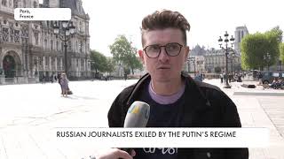 Russian journalists exiled by the Putin’s regime [upl. by Shamus62]