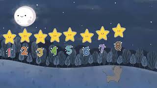 Count 1  10 Counting Song for Preschoolers  Count the Stars [upl. by Srini746]