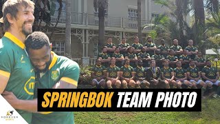 Springboks vs Argentina official team photo in Mbombela [upl. by Eigna]